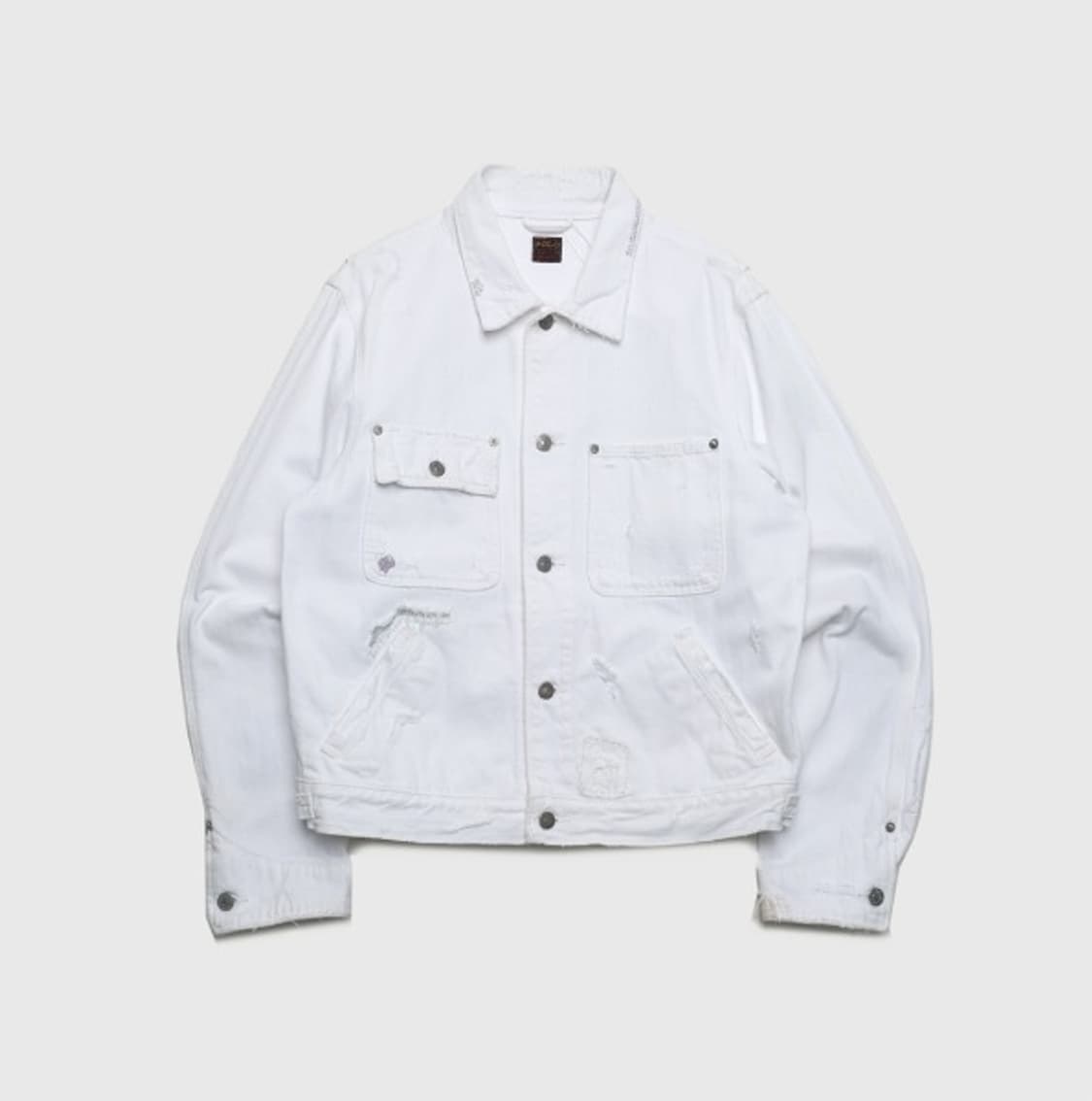 boro white denim trucker 상품이미지1