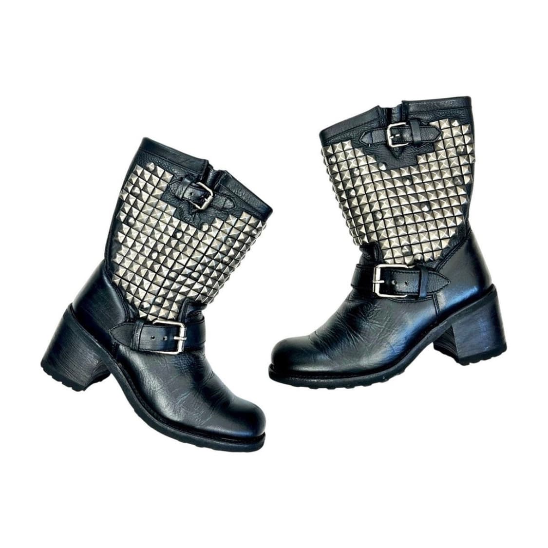 ash 바이커 스터드 부츠 상품이미지1