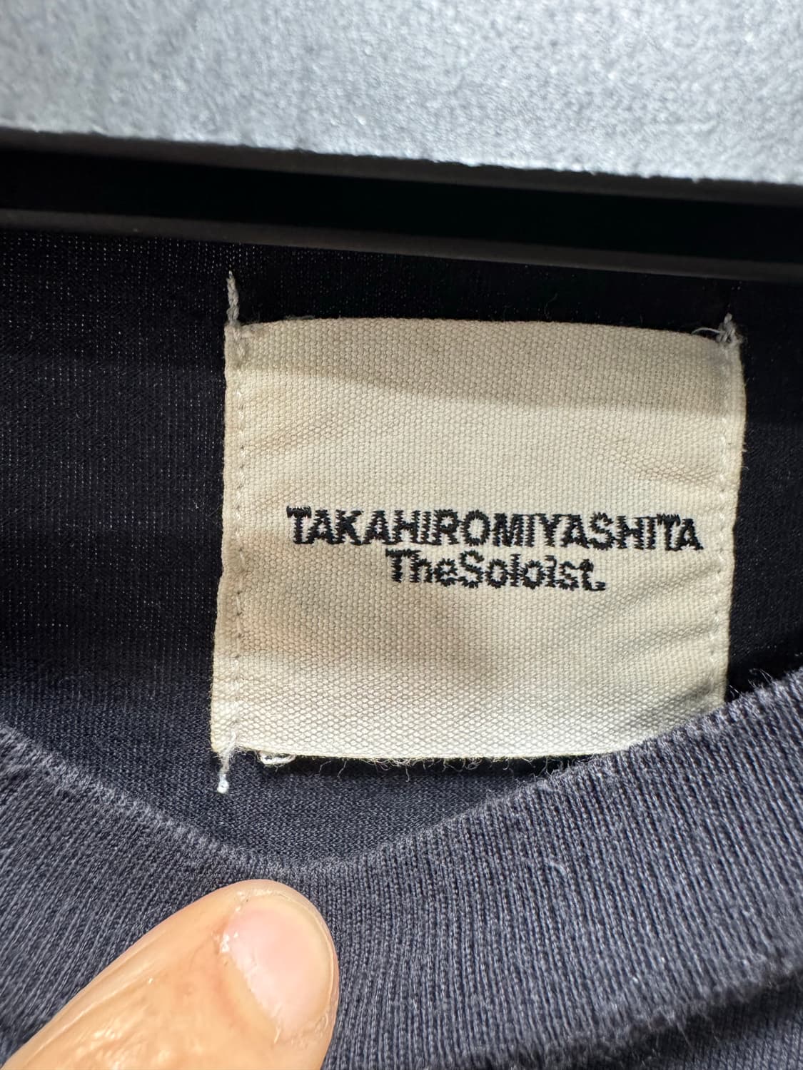 타카히로미야시타 더 솔로이스트 롱슬리브 스태프 티셔츠 (50사이즈) 상품이미지5