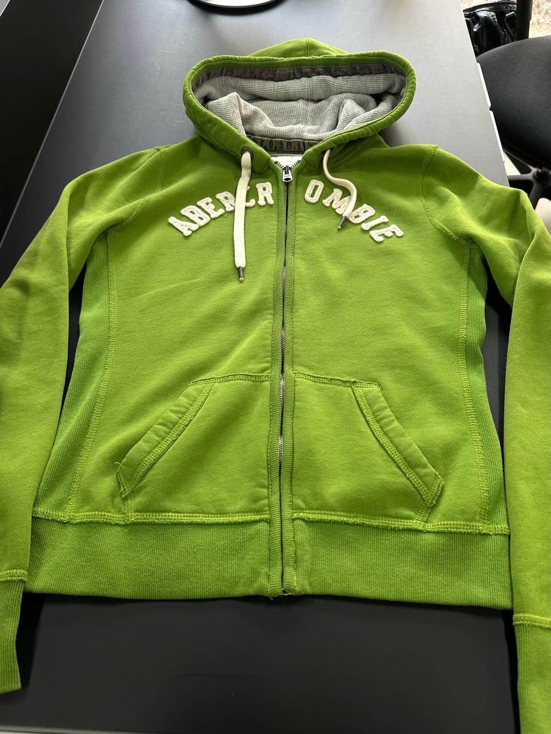 아베크롬비 후드집업 연두 상품이미지5