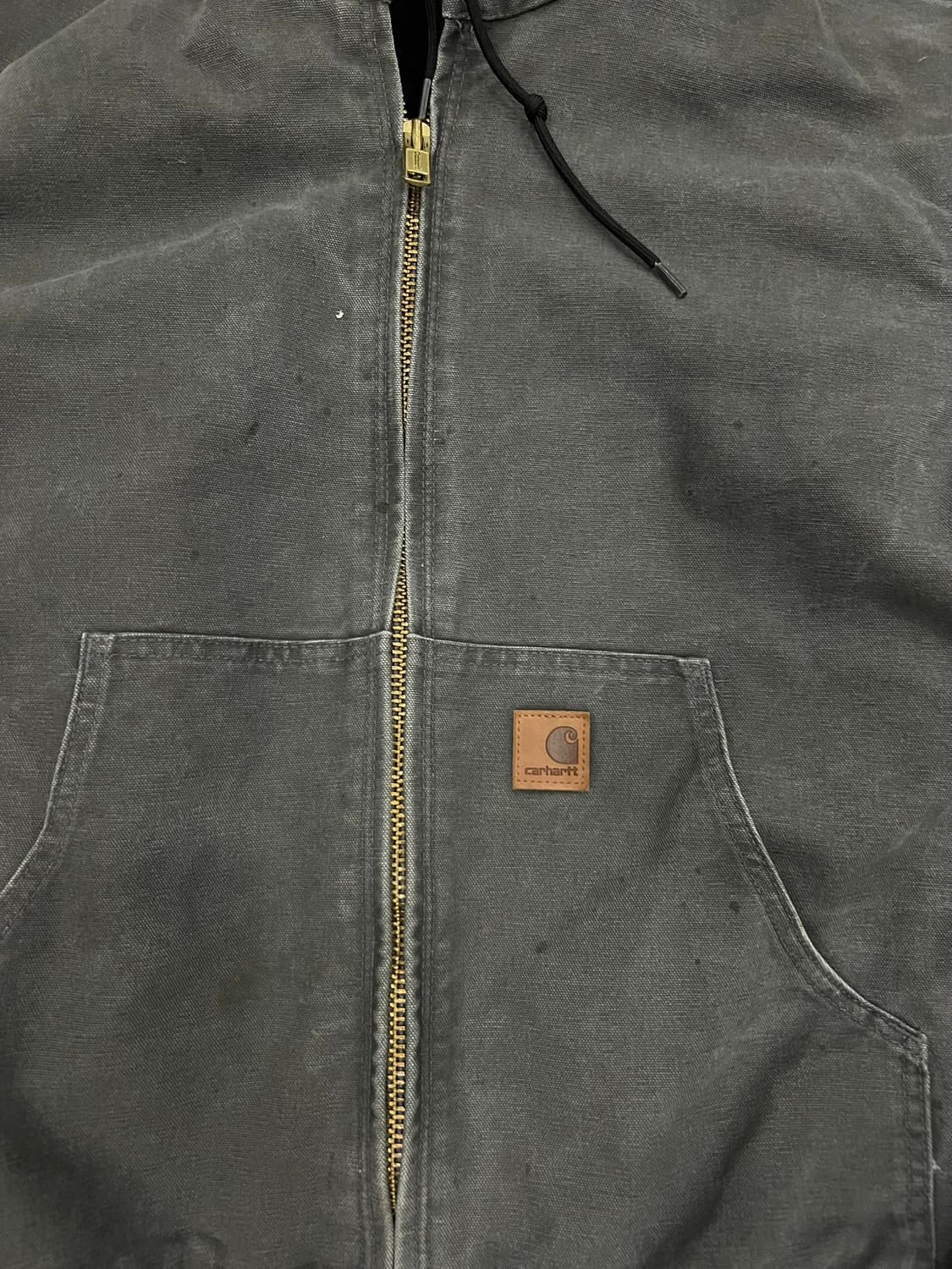 (L) 칼하트 후드 덕 액티브 자켓 J130 GVL 그래블 상품이미지7