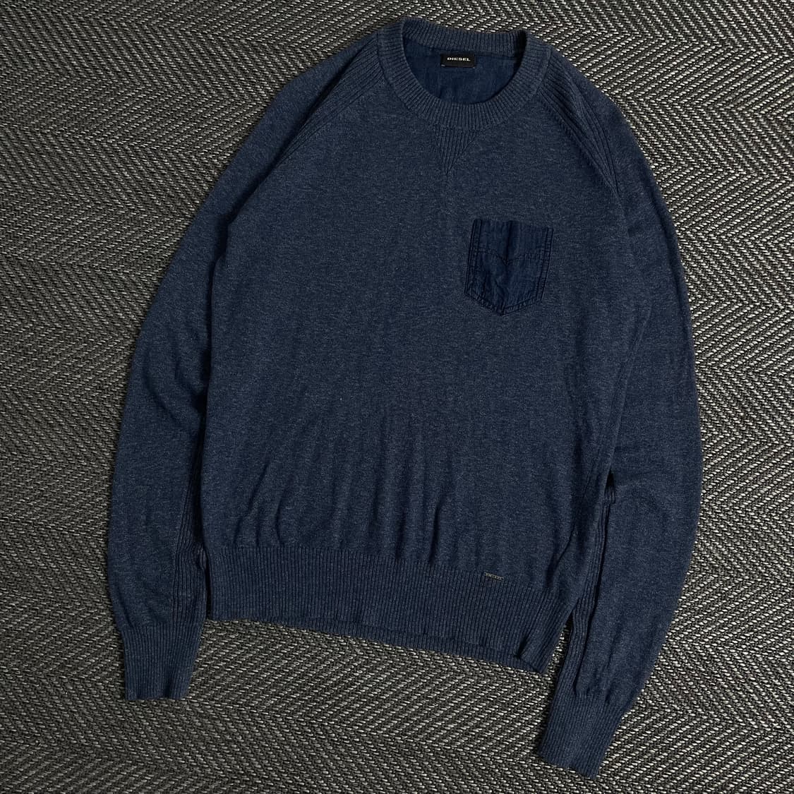 디젤 y2k 아카이브 포켓 미니멀 니트y 2922 상품이미지1