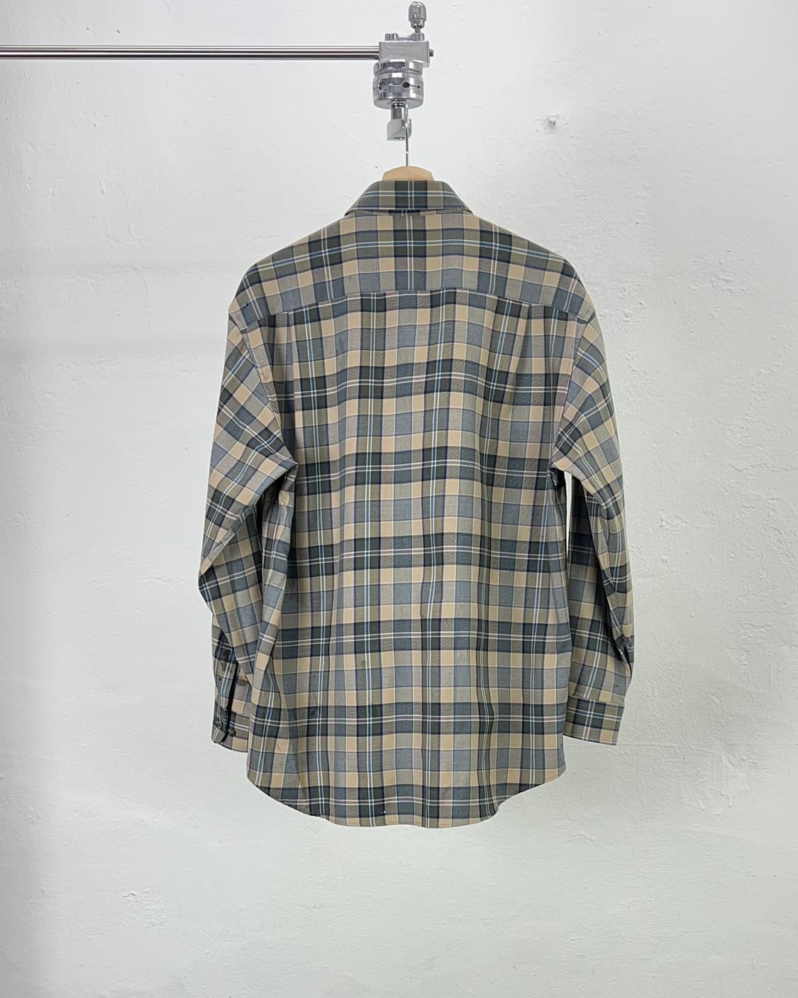 이브 생로랑 뿌르 옴므 멀티 마드라스 체크 투 포켓 셔츠 상품이미지6