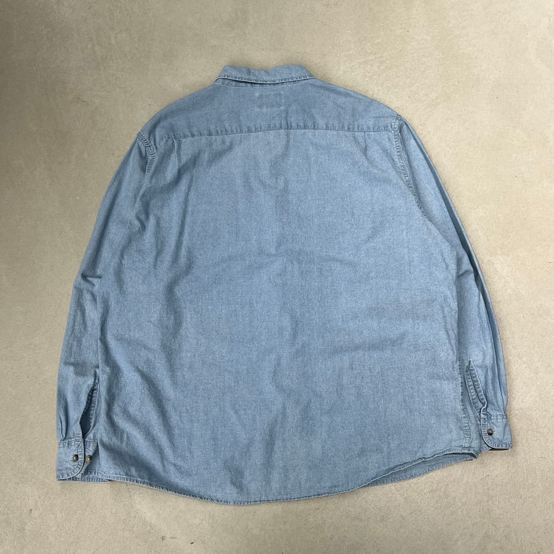 랭글러 투포켓 데님셔츠 s09197 상품이미지2