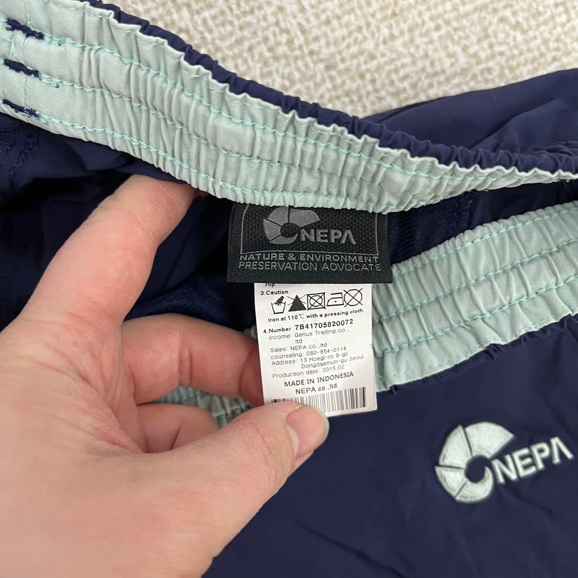 M 네파 밴딩 반바지 0225M2 상품이미지3