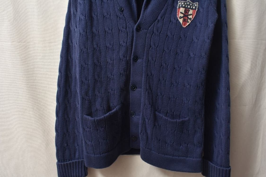 폴로 랄프로렌 케이블 가디건 M M0166 상품이미지4