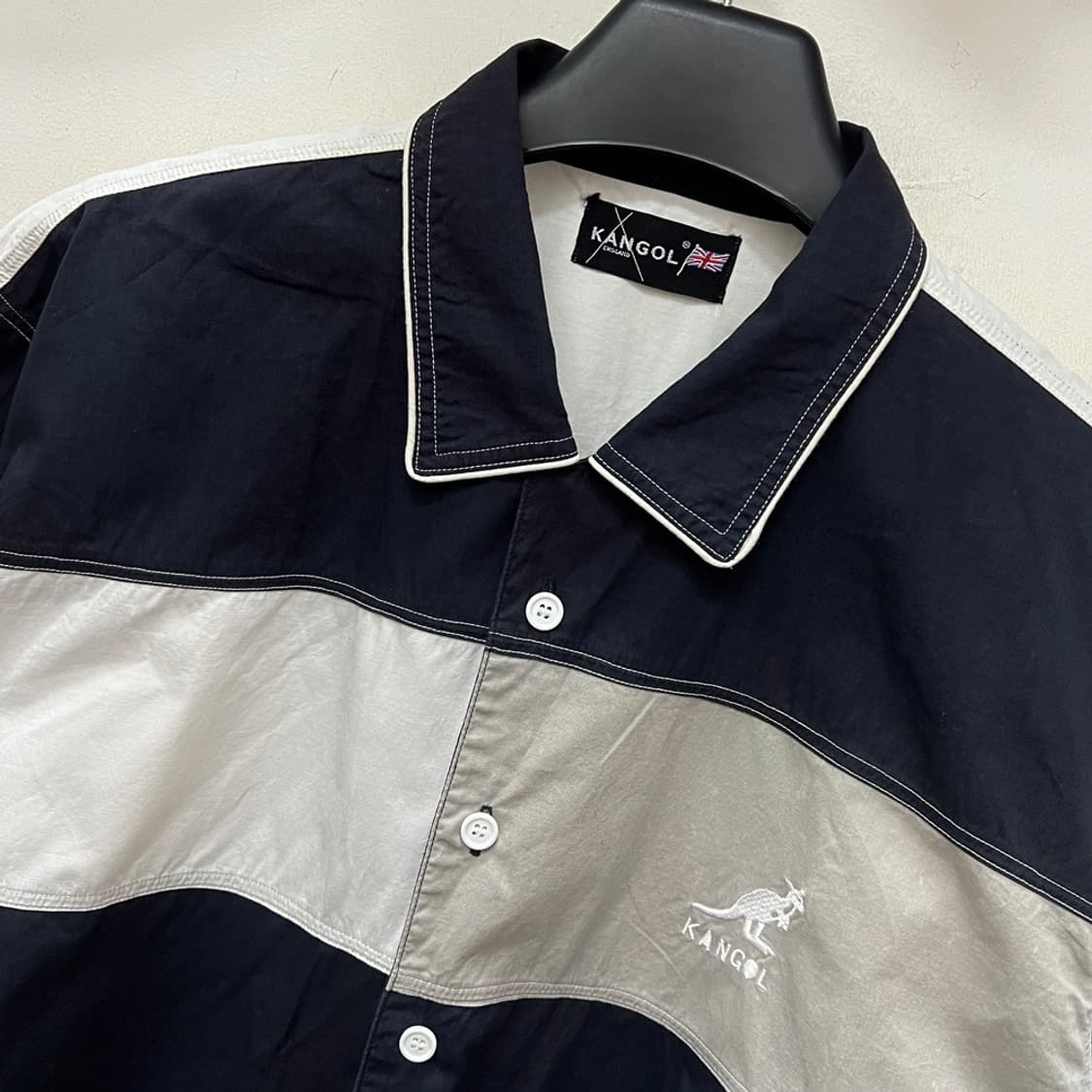 캉골 재팬 빈티지 반팔 셔츠 남방 M~L 상품이미지4