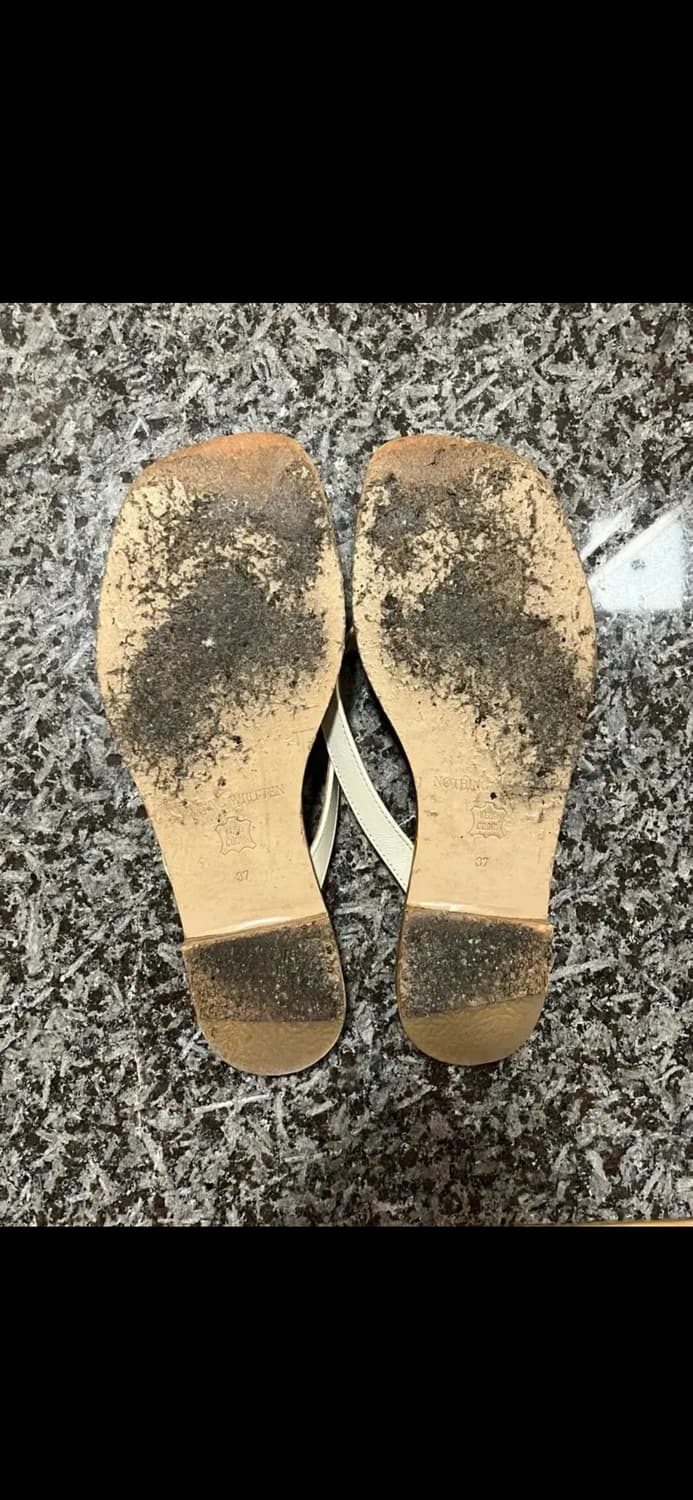 낫띵리튼 knotted leather slides 37(240) 상품이미지5