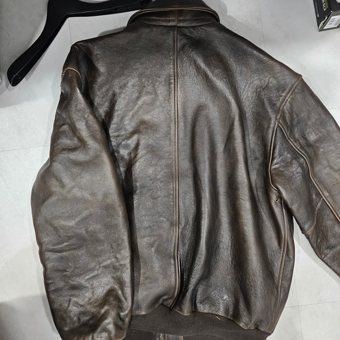 콕핏 USA A-2 XL 브라운 상품이미지4