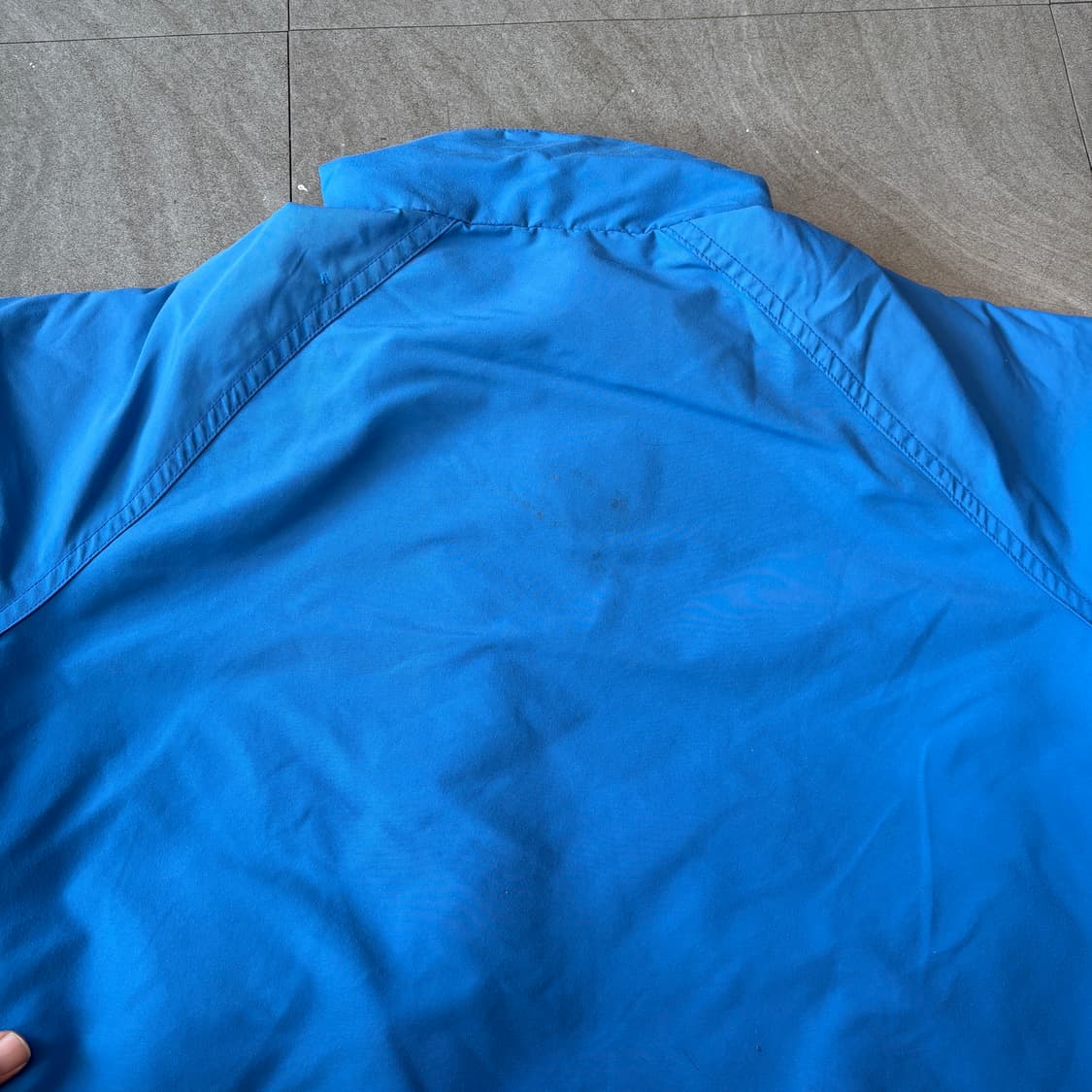 90s L.L.bean 90년대 미국 생산 엘엘빈 블루 컬러 웜업 자켓  상품이미지9