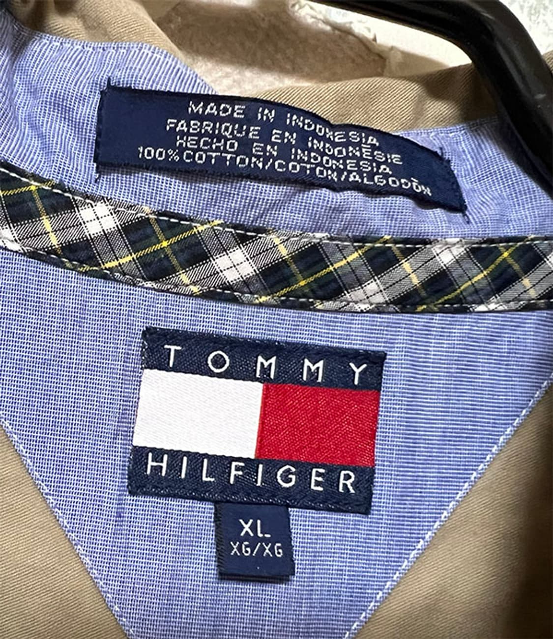 타미힐피거 90's 남자 오버셔츠 월계수 춘추 105-110 상품이미지3