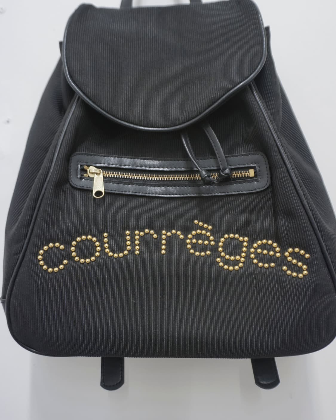 COURREGES logo stud bucket backpack 상품이미지4