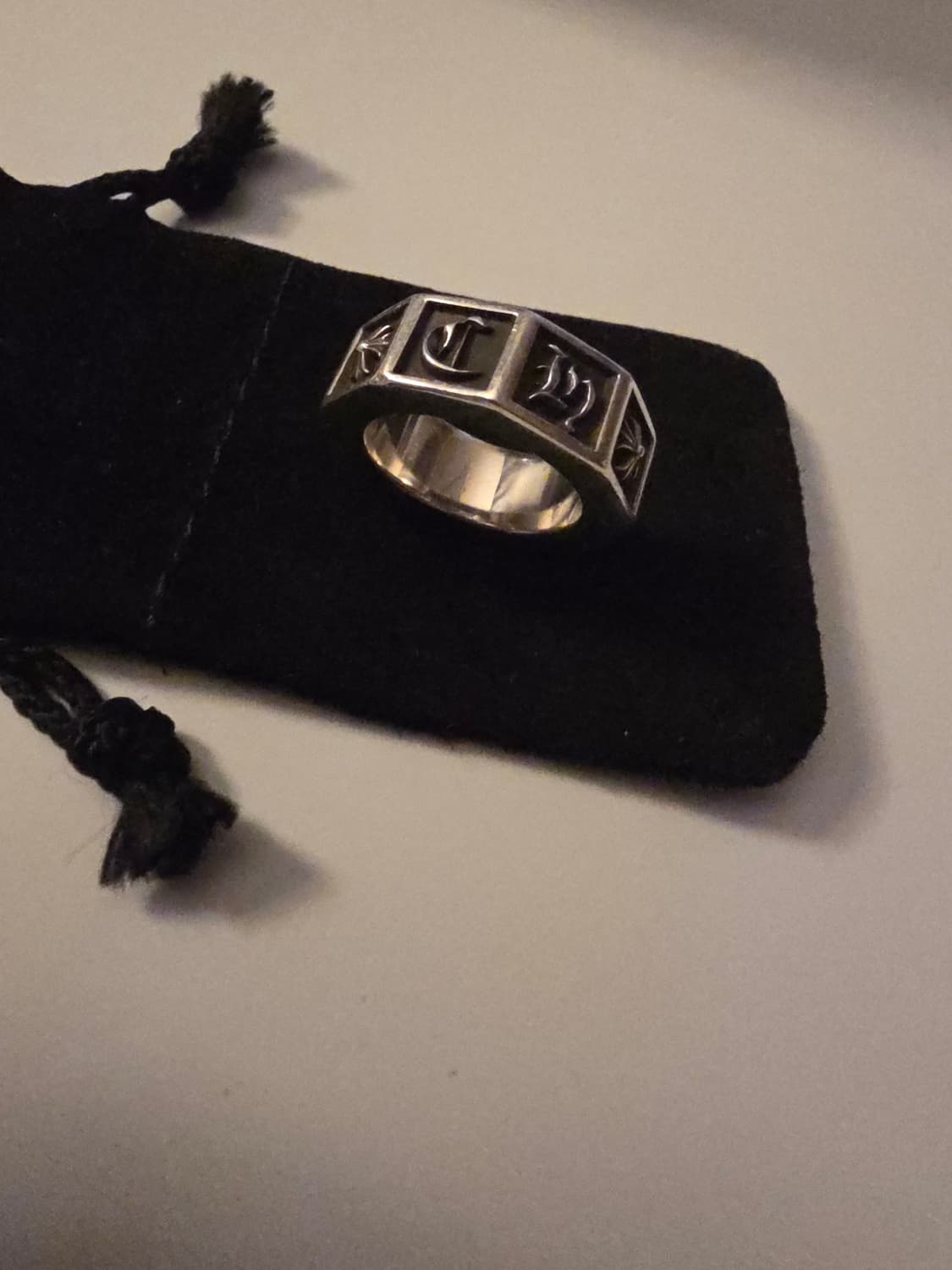 [US8] Chromehearts 알파벳블럭 링 크롬하츠 상품이미지1