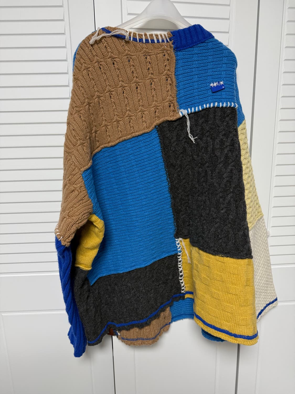 자라 아더에러 패치워크 니트 상품이미지3