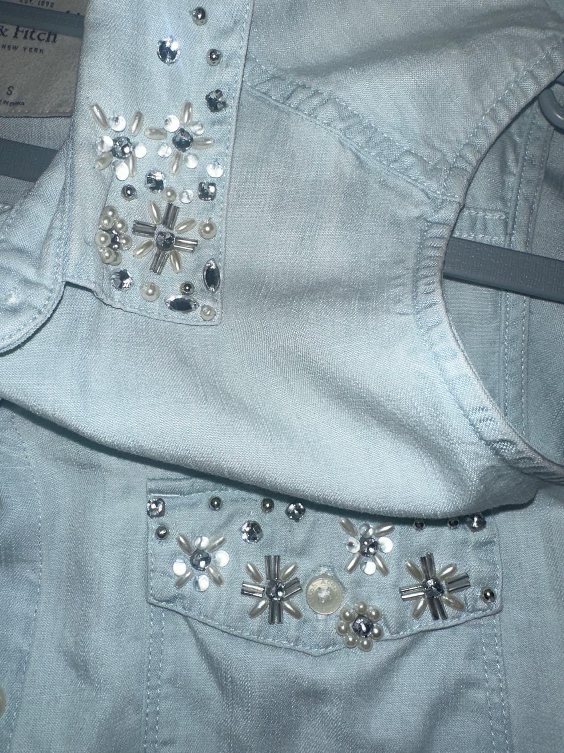 아베크롬비 슬리브리스 셔츠 상품이미지3