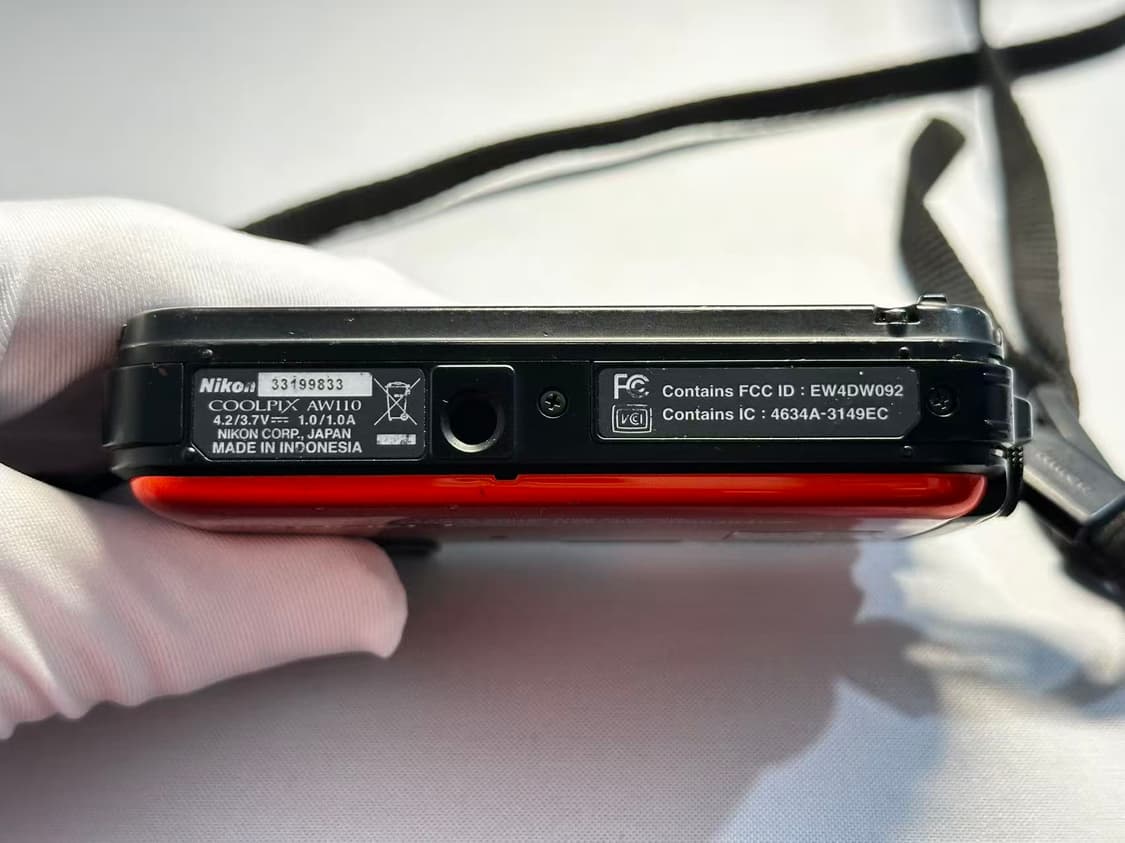 니콘 쿨픽스aw110(aw100) 오렌지 디카 상품이미지5