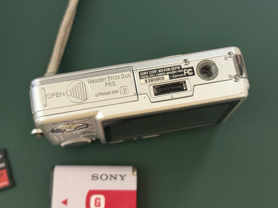 소니 DSC-W50 빈티지 디카 상품이미지4