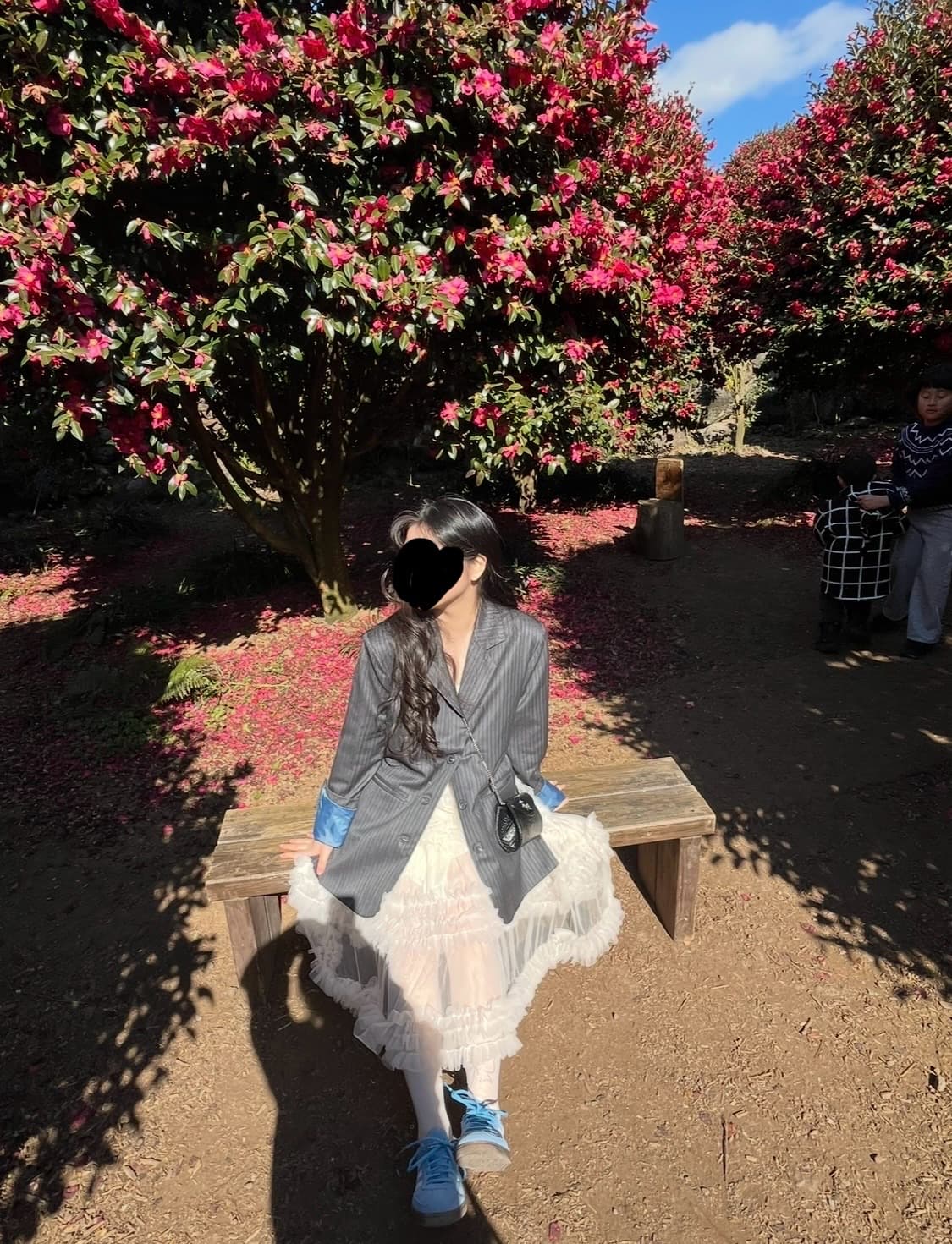 라뇨 체리퀴리 오버핏 스트라이프 블레이저 자켓 상품이미지5