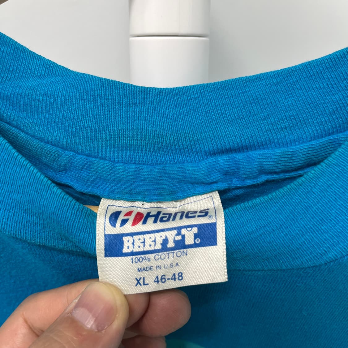 [XL] USA Hanes 헤인즈 80s JAZZ 빈티지 그래픽 반팔티 상품이미지6