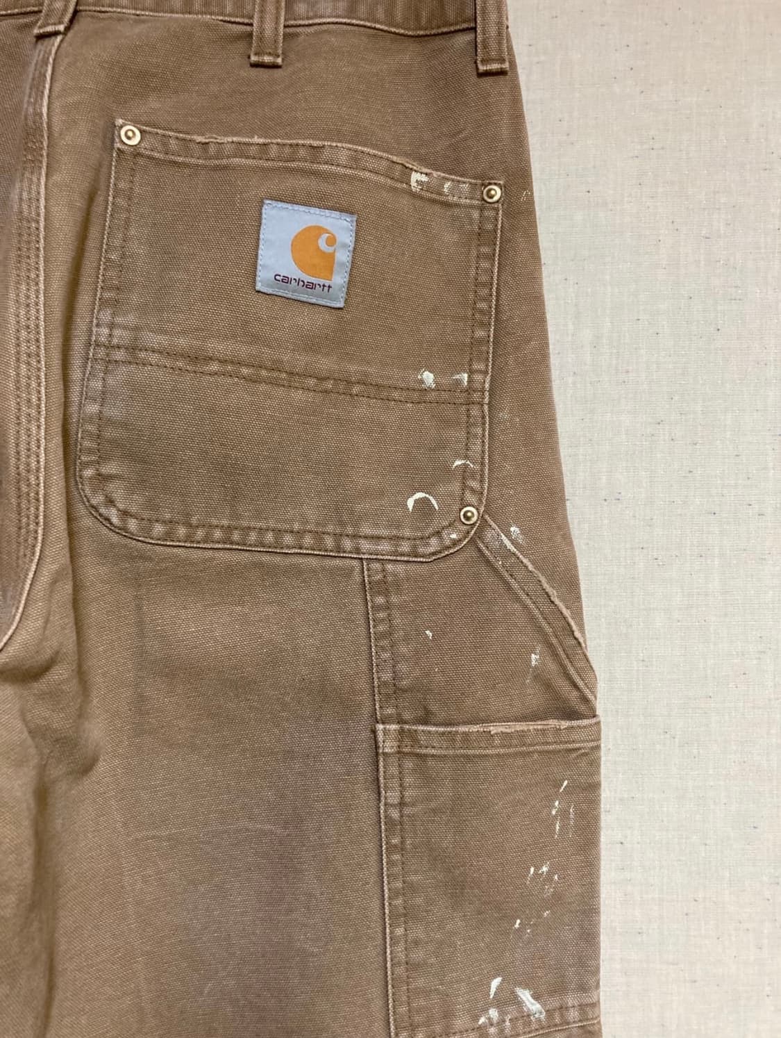 칼하트 헤론 프레스턴 더블니 팬츠 상품이미지6