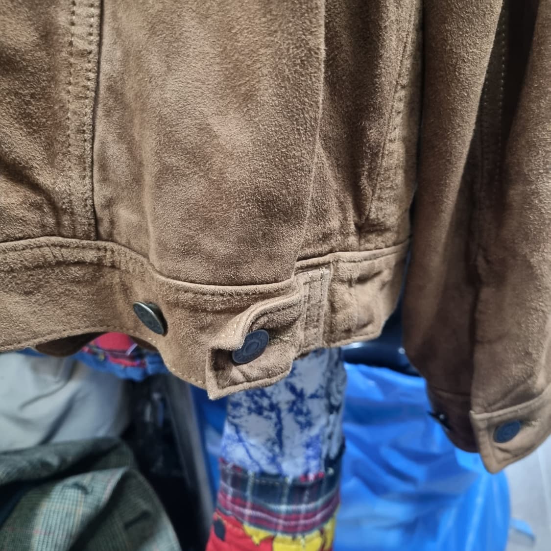 폴로 랄프로렌 스웨이드 자켓 브라운 염소가죽 상품이미지8