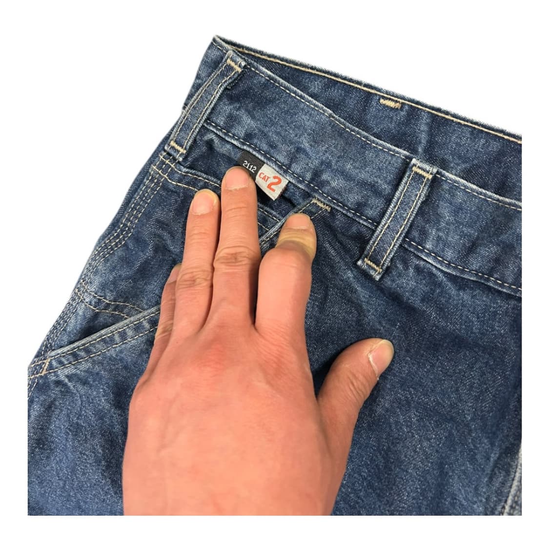 XL) 칼하트 FR 워크 던가리 데님팬츠 BD-065 상품이미지3