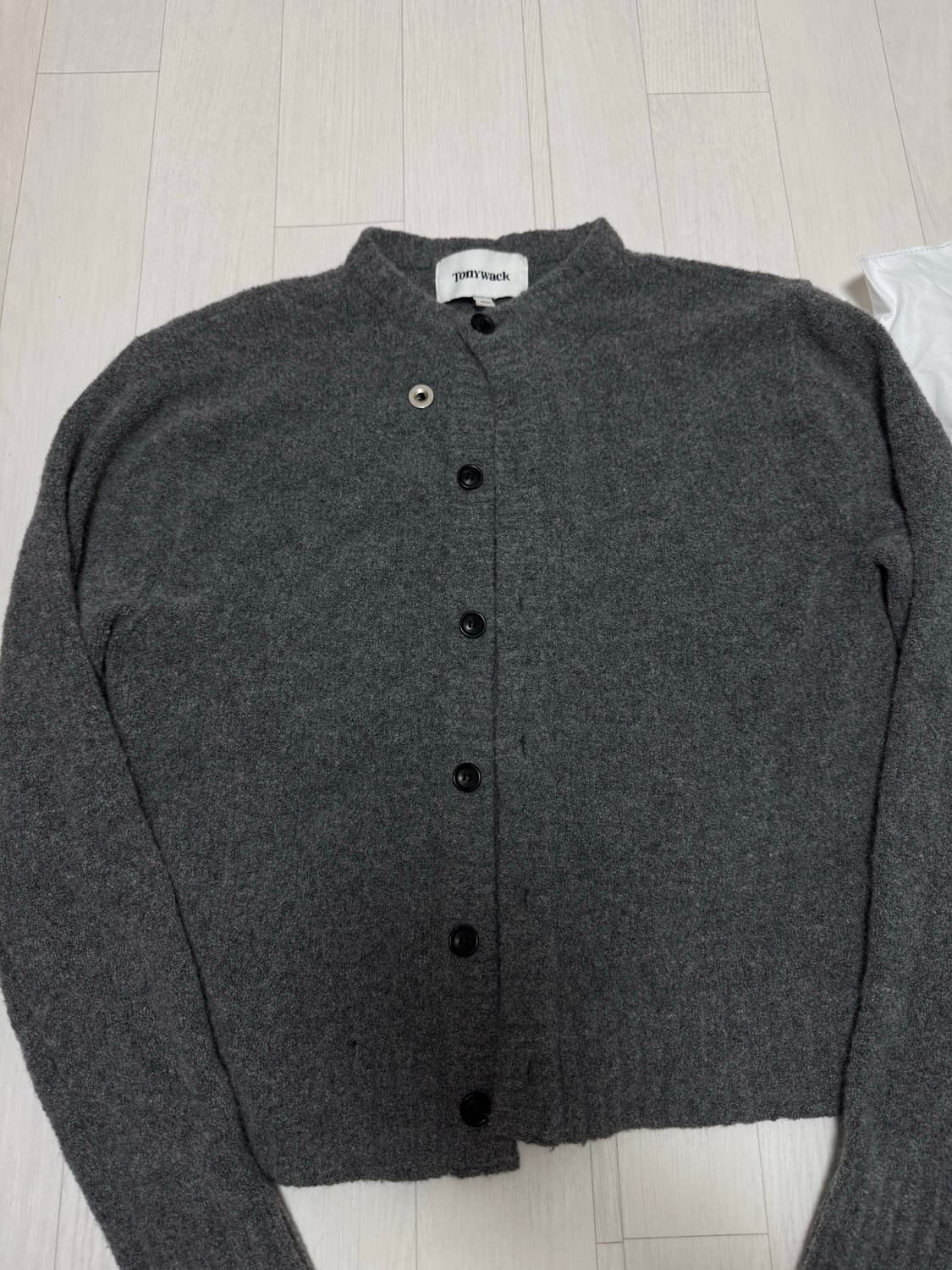 토니웩 알파카 가디건 24ss M 상품이미지1