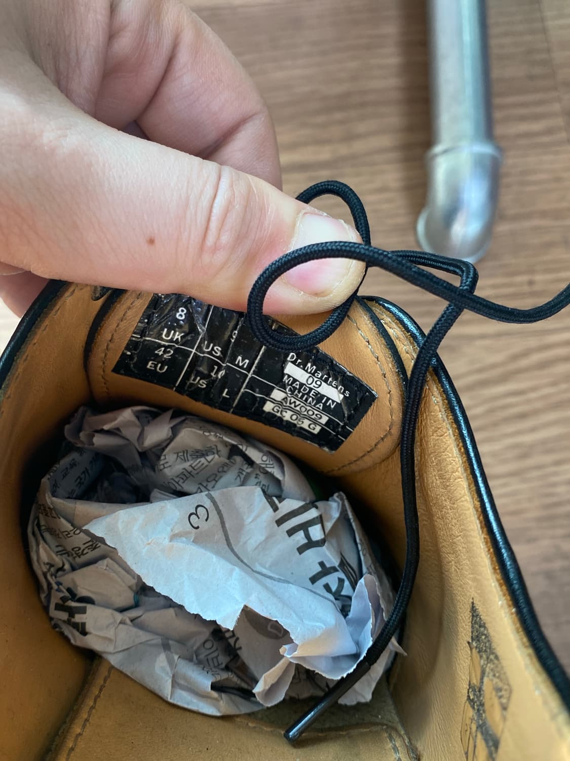 닥터마틴 윙팁 검정 상품이미지5