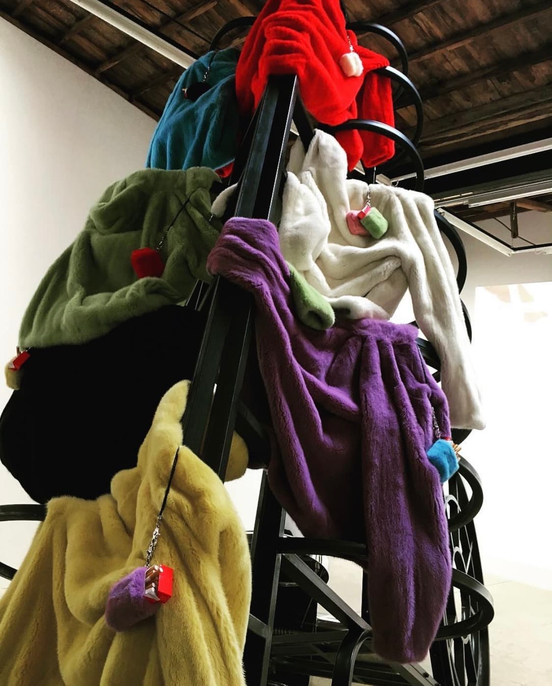 피마원 밍크 퍼 케이스 핑크 상품이미지4