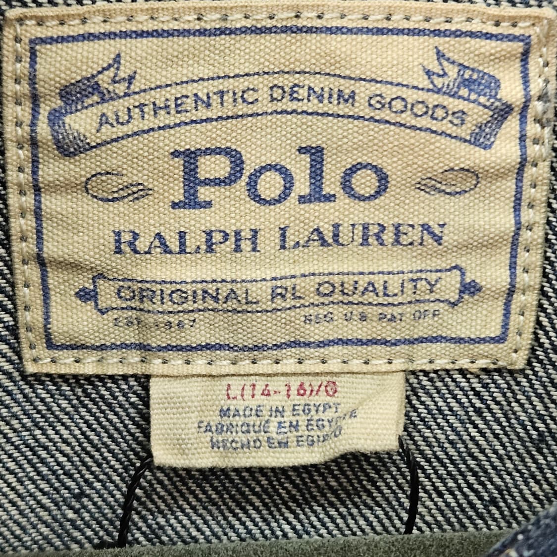 폴로 보이즈 성조기 트러커 자켓 상품이미지4