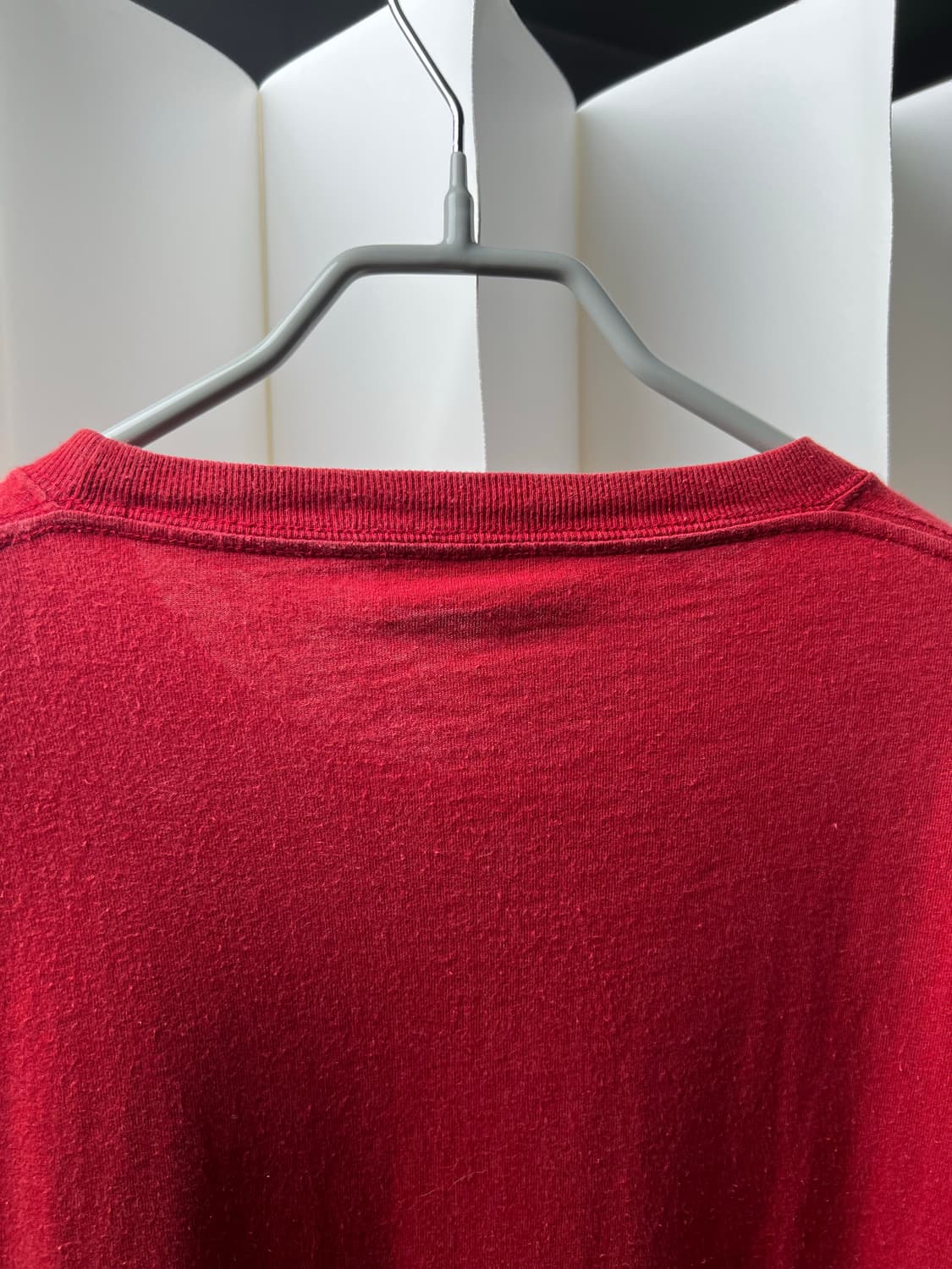 발렌시아가 레드 반팔티 M 상품이미지7