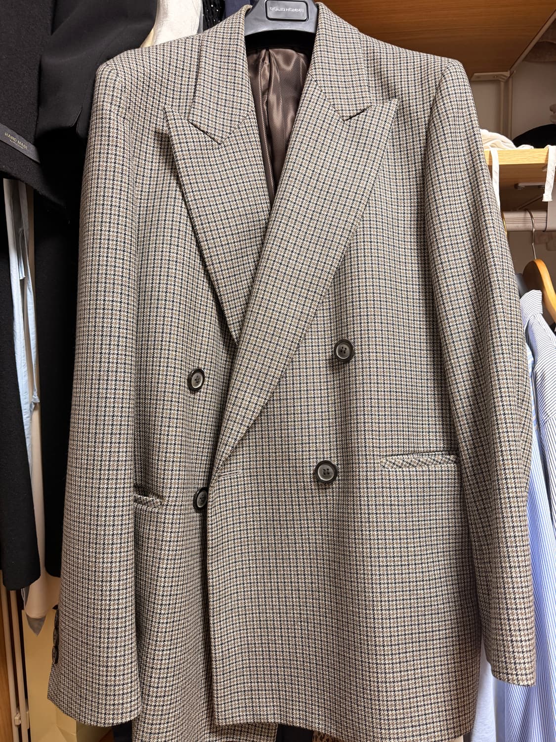 솔리드옴므 체크셋업 상품이미지5