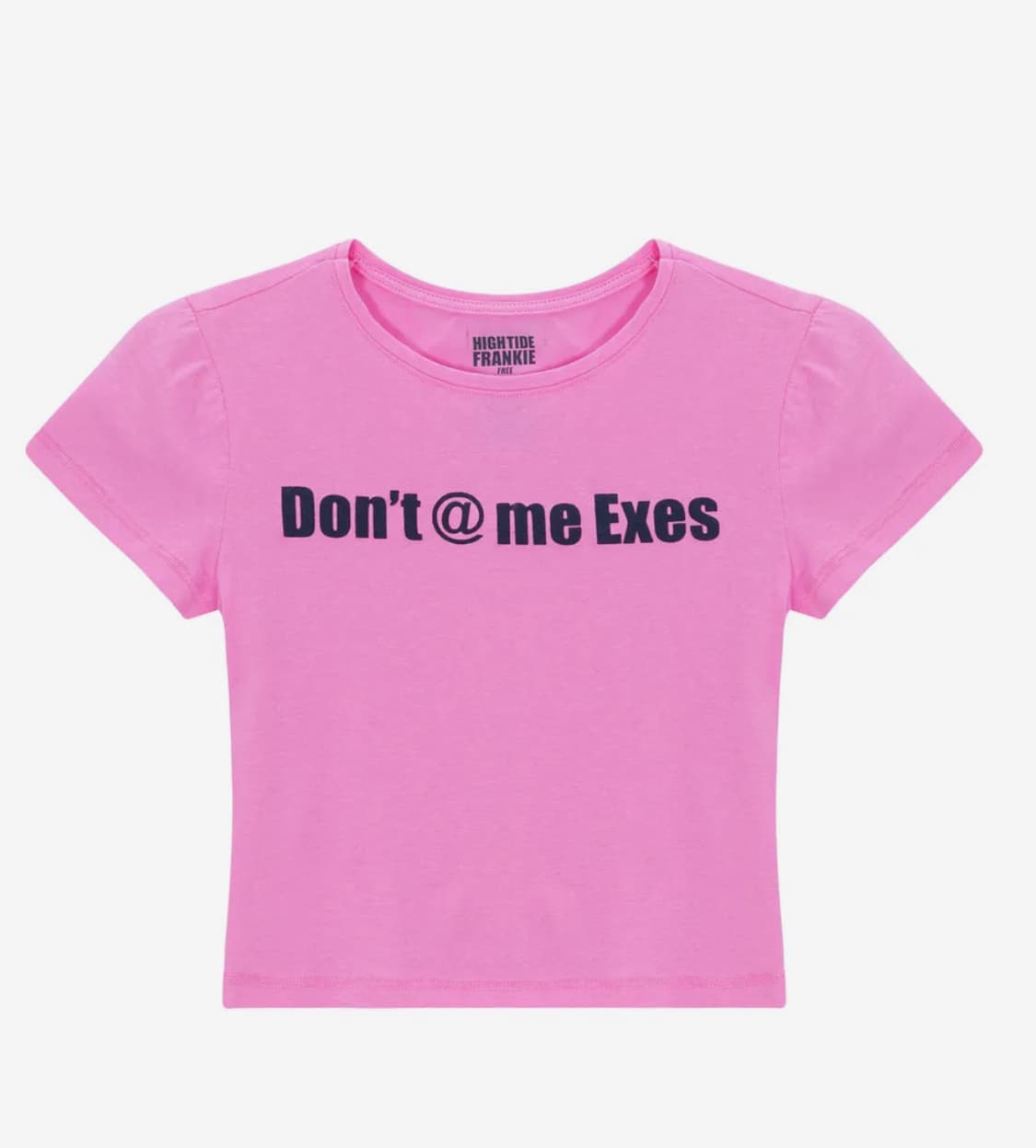 하이타이드 프랭키  크롭티 핑크  상품이미지1