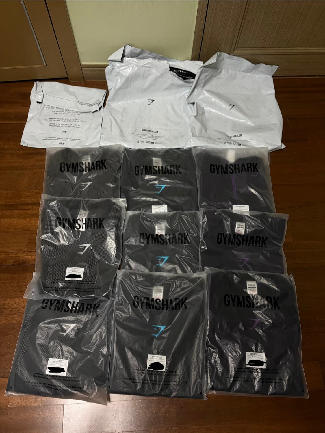 짐샤크 오닉스V5 블루 반팔 L 상품이미지2