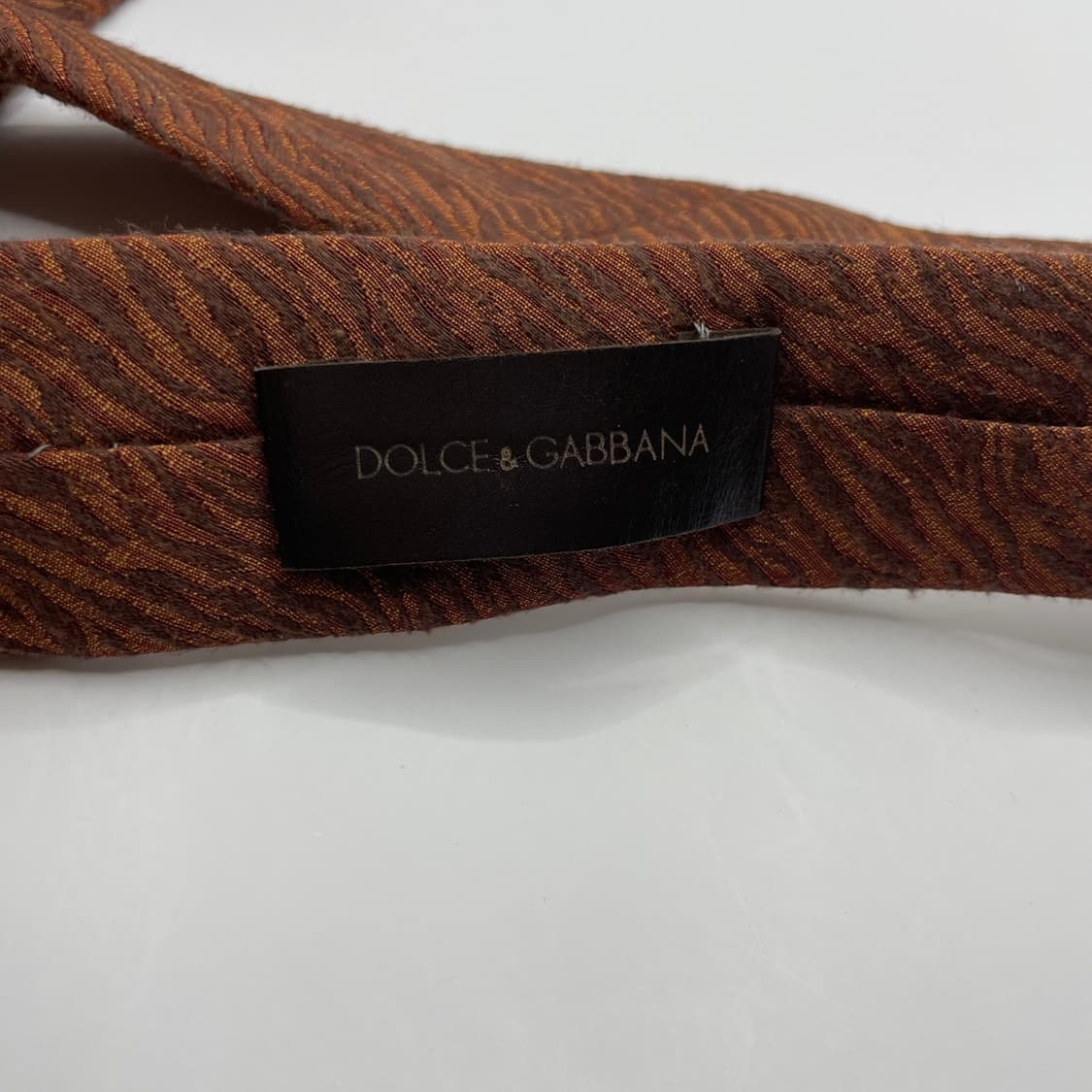 62) (Dolce & GABBANA) 돌체앤가바나 패턴 넥타이 상품이미지5