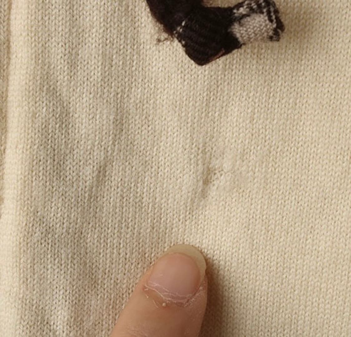 버버리 블루라벨 초코바나나 울 니트 후드집업 빈티지 상품이미지2