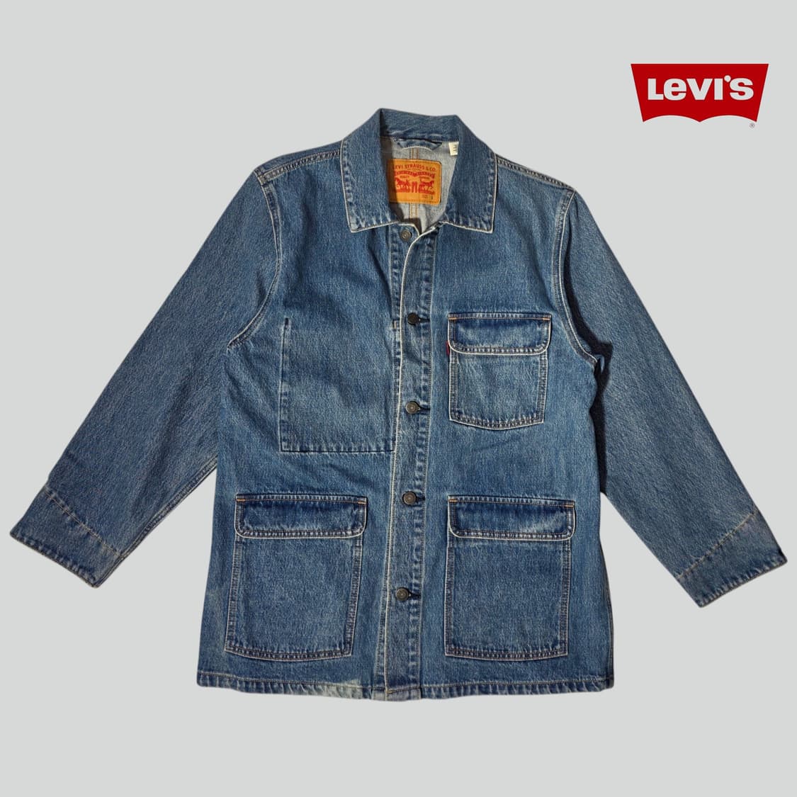 [S]리바이스 데님 초어 자켓 상품이미지1