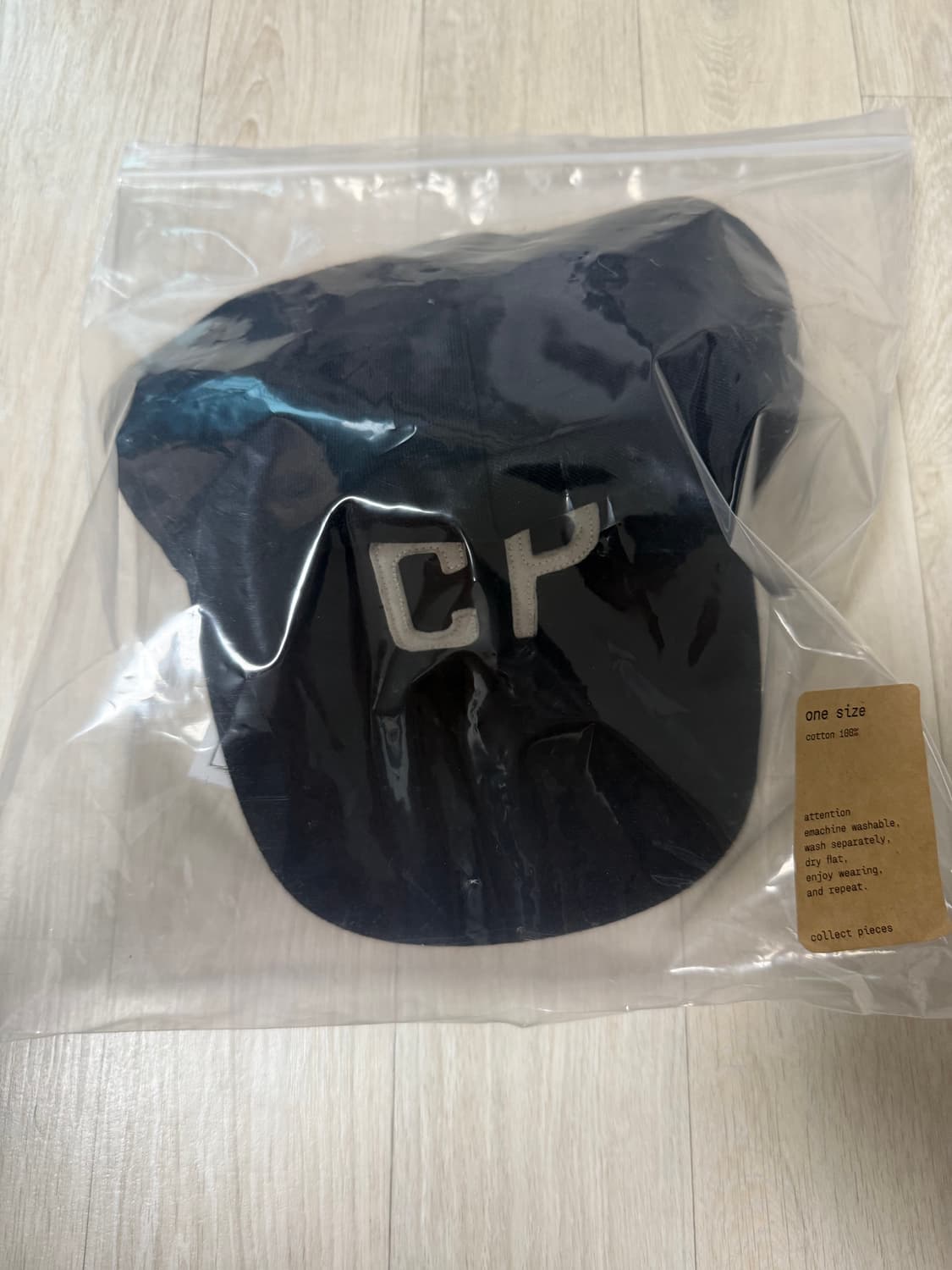 컬렉트피시스 CP 5패널 캡 블랙 상품이미지1