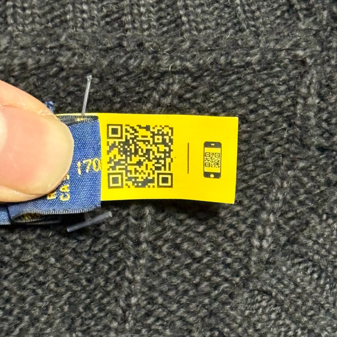 S 폴로랄프로렌 블랙 케이블 니트 상품이미지5