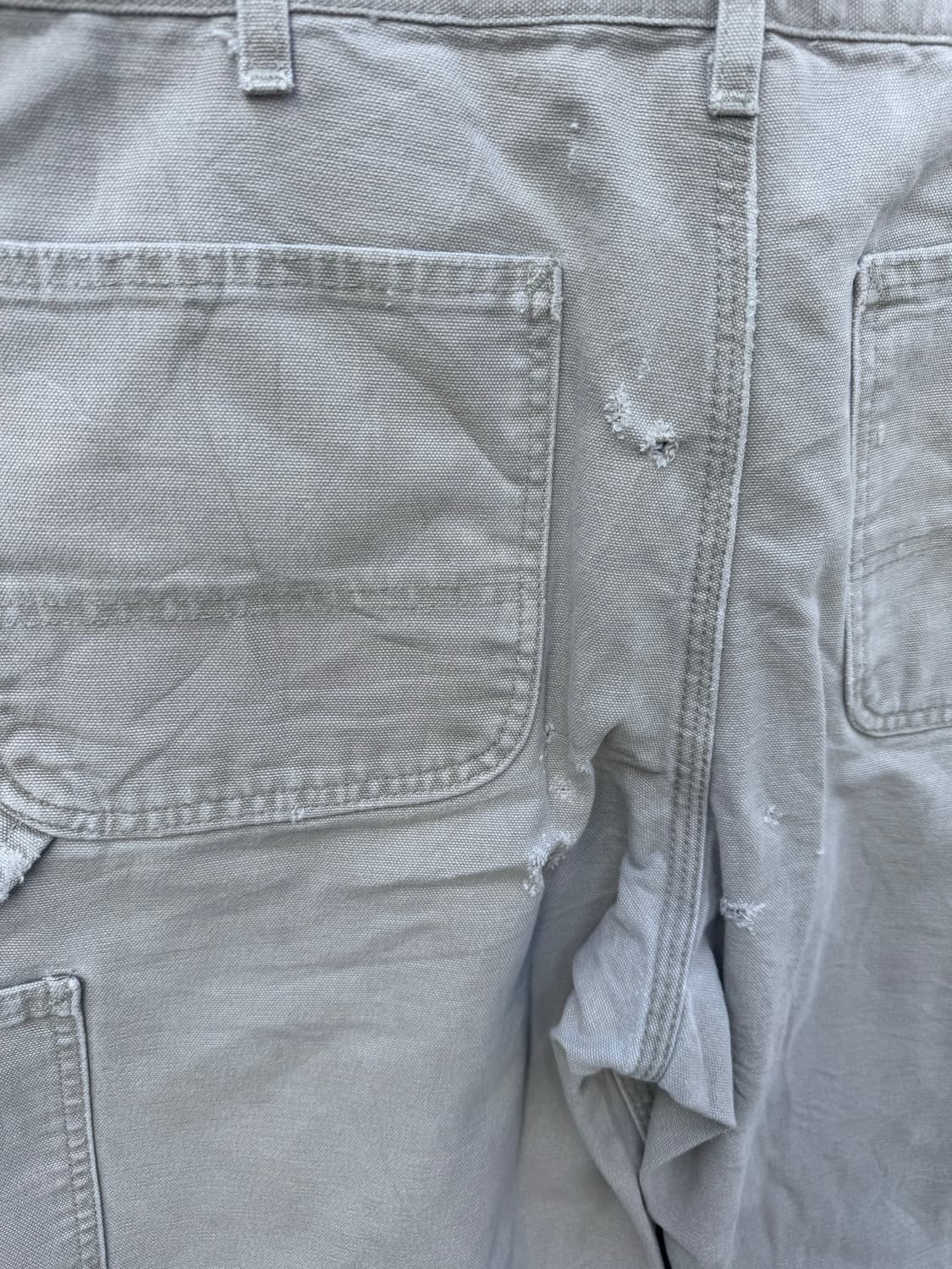 00s 칼하트 빈티지 b11 des 페이딩 카펜터 싱글니 워크 팬츠 상품이미지4