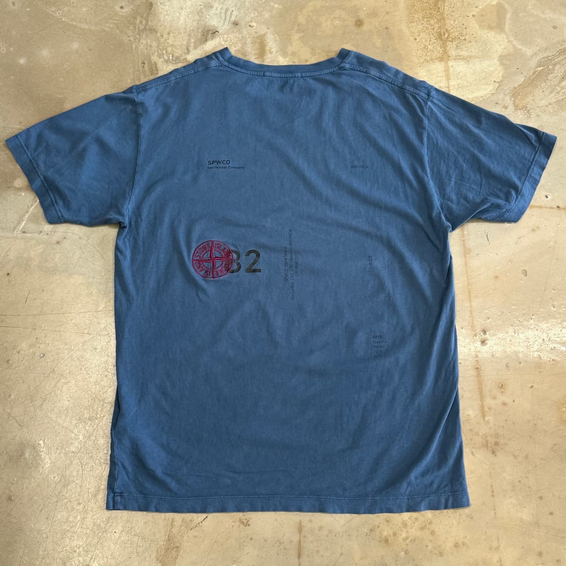 L 스톤아일랜드 베이직 로고 티셔츠 상품이미지3