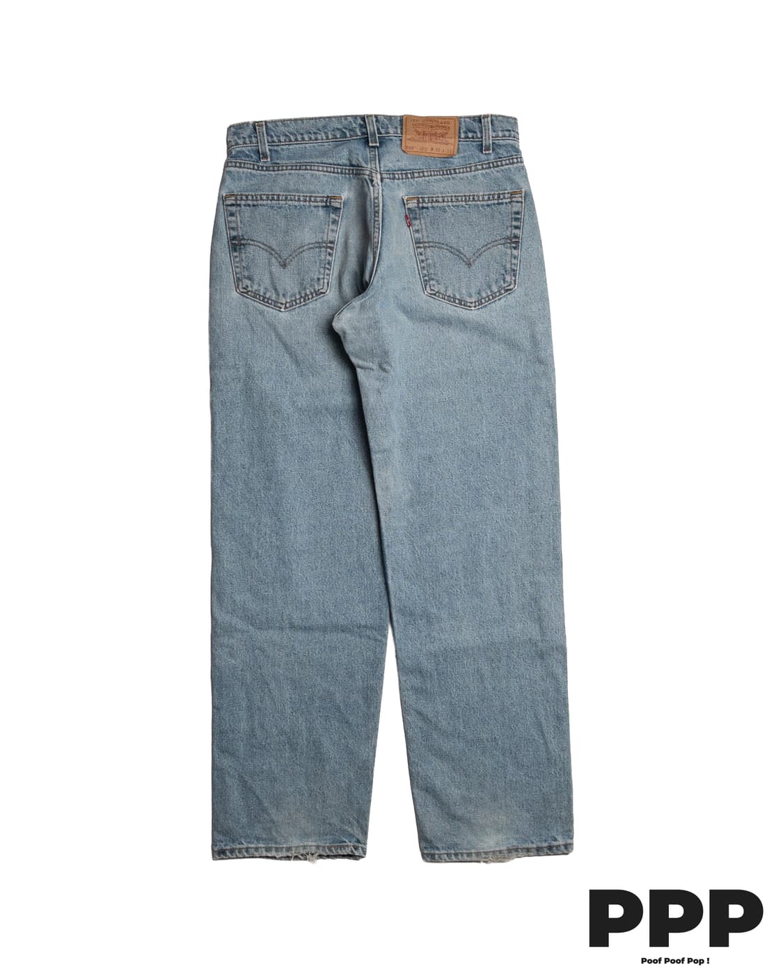 90's 미제 리바이스 565 루즈 핏 와이드 레그 32x32 상품이미지10