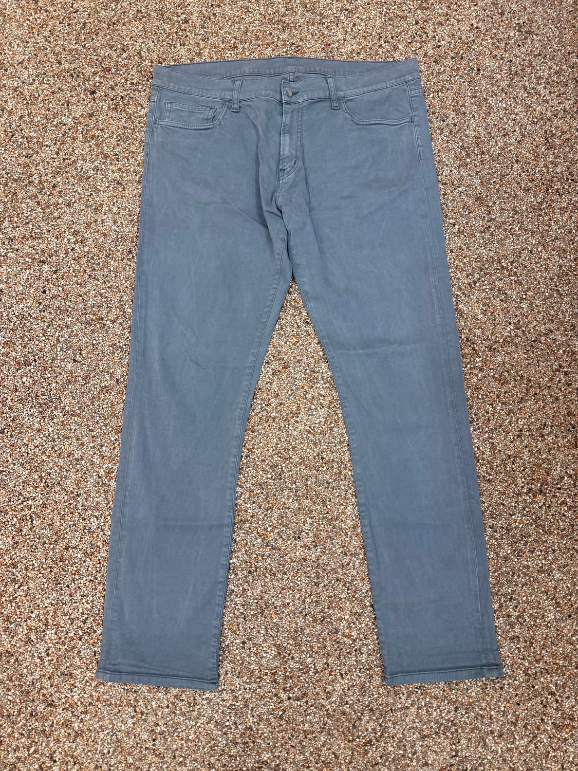 칼하트 그레이 코튼 팬츠 상품이미지1