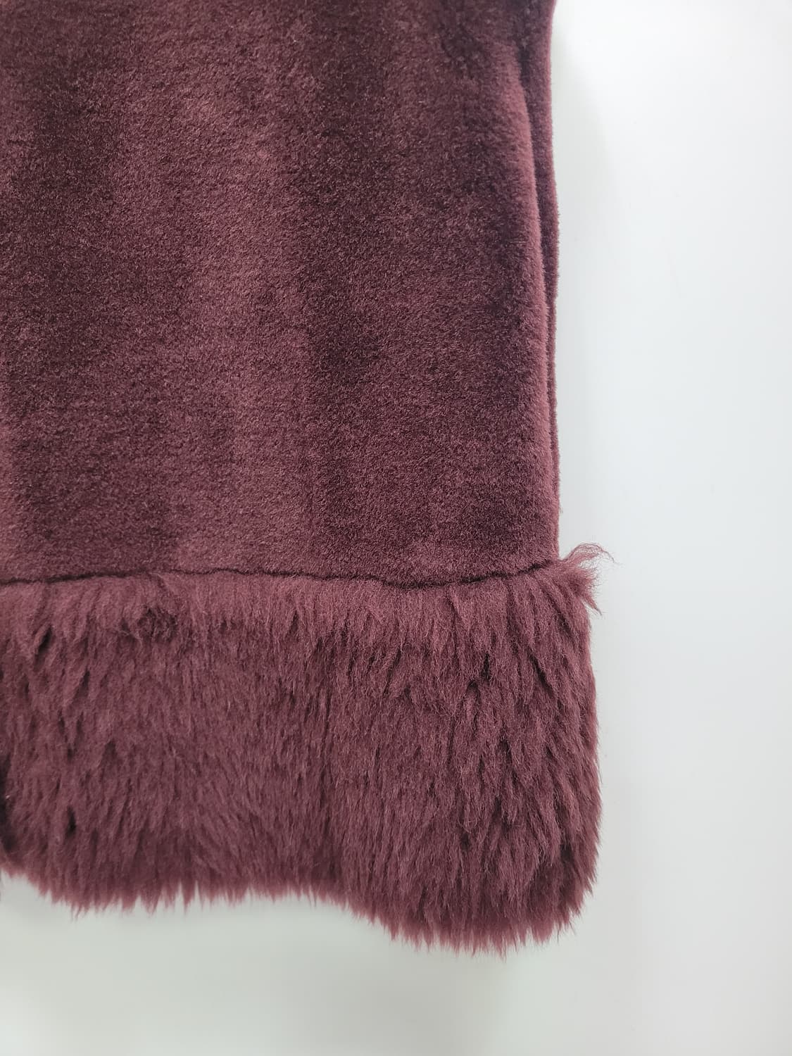 베라왕 21FW 양모 베스트 조끼 / 여 66 (88-94-160) 와인 상품이미지4