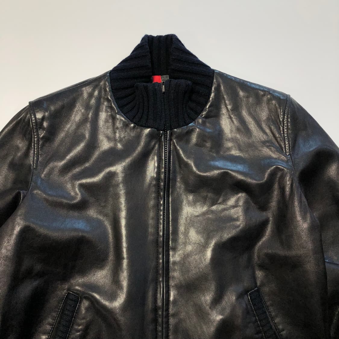 Old 게스 리얼레더자켓  상품이미지3