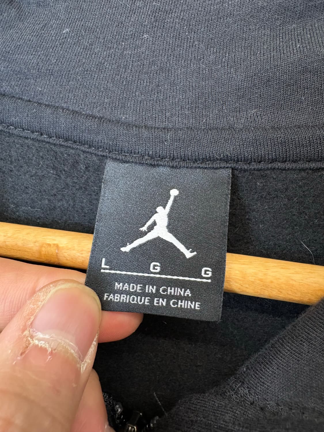 나이키 조던 후드집업 블랙 상품이미지3