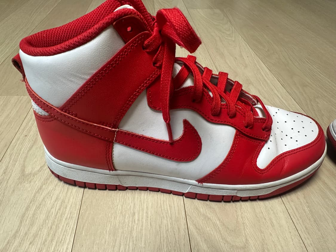 나이키 덩크하이 레드 260 상품이미지4
