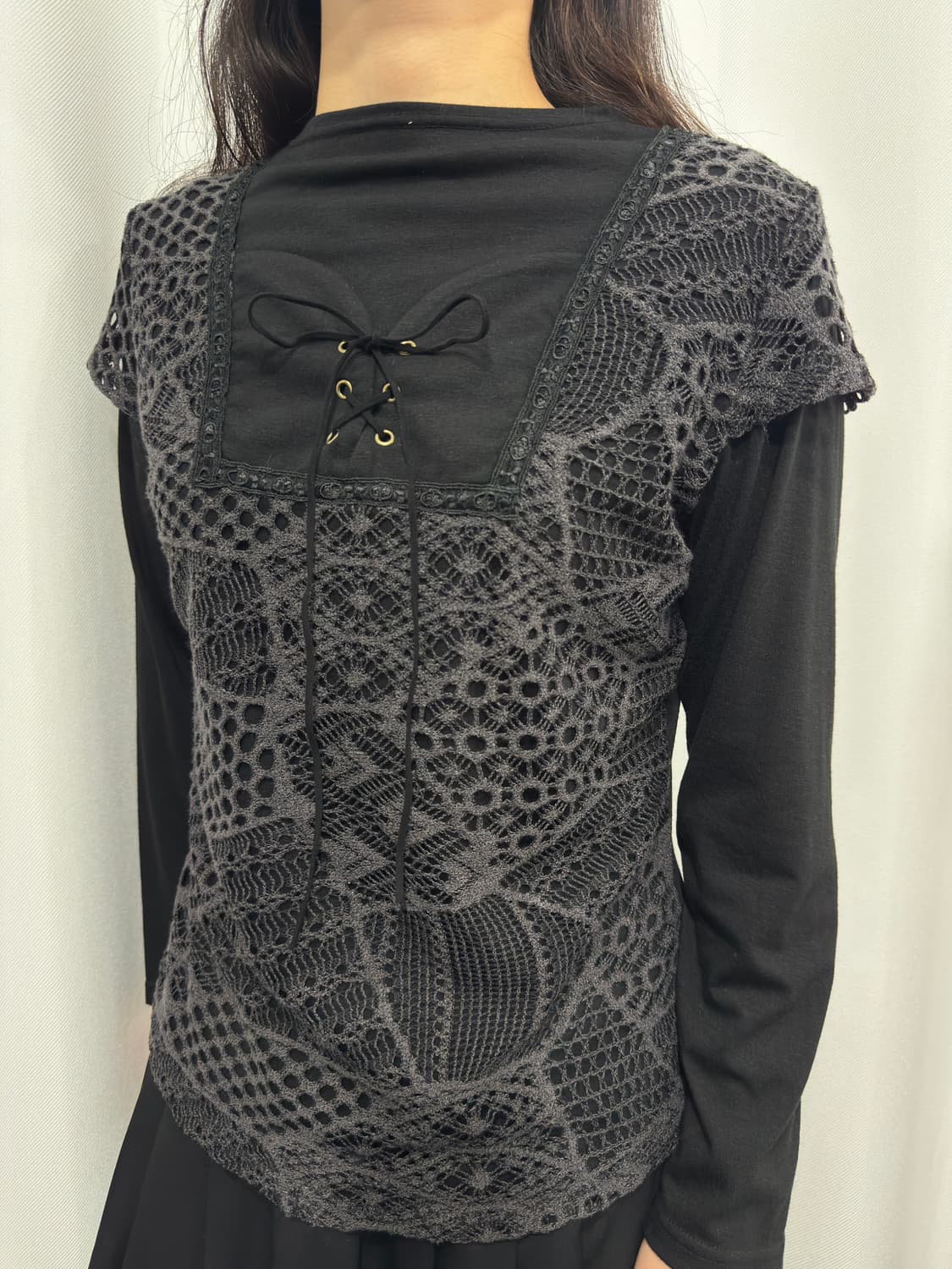 oriental layered top 상품이미지3