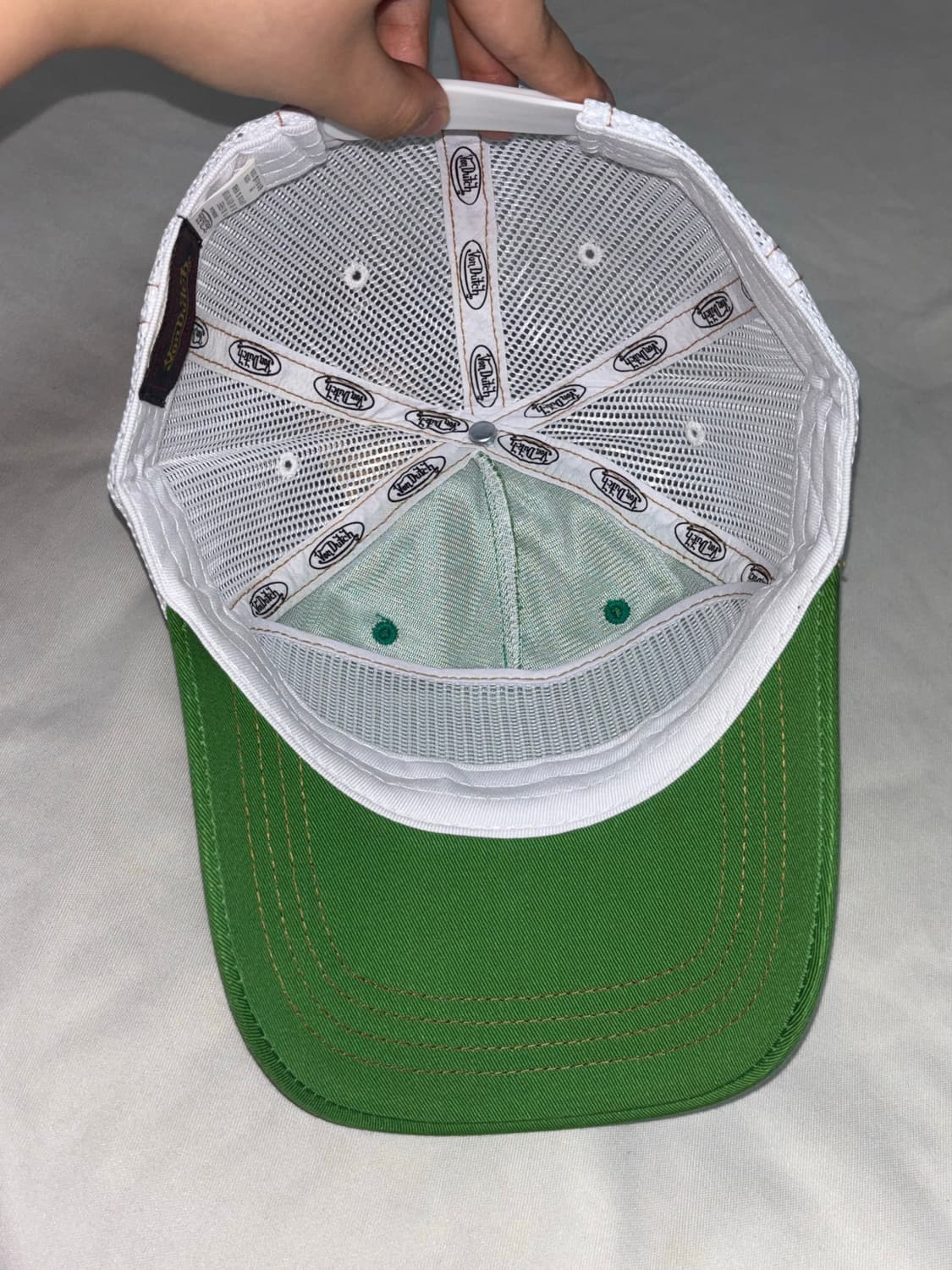 Von dutch green mesh hat 상품이미지5