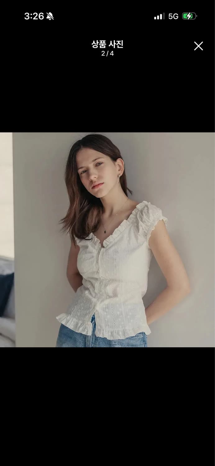 하드코어 해피니스 블라우스 M 상품이미지2